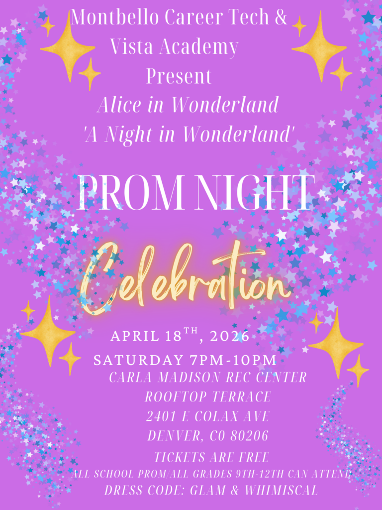 Day Program Prom Montbello Career and Tech » MCT & Vista Academy Presents Prom 2026